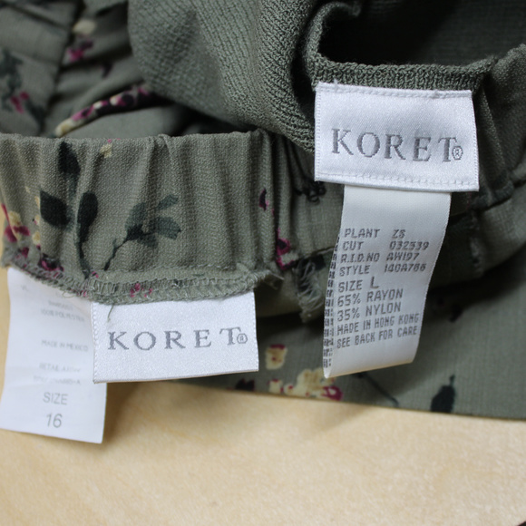 Koret Spring long Skirt and Button Sleeveless top - Picture 5 of 5